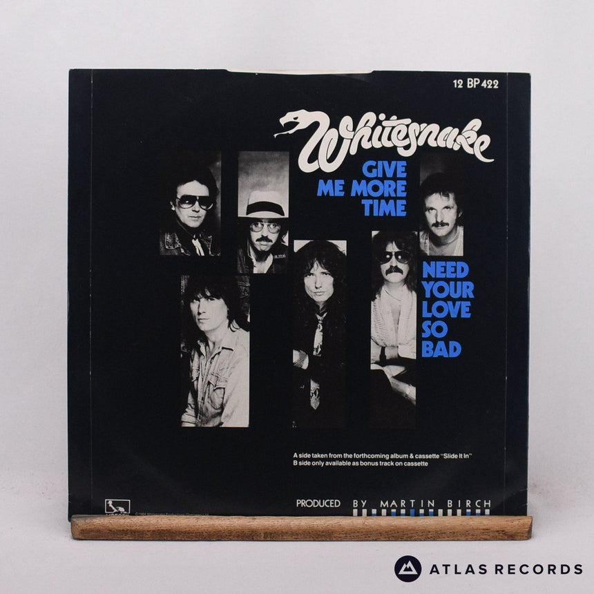 Whitesnake - Give Me More Time - 12" Vinyl Record - EX/EX