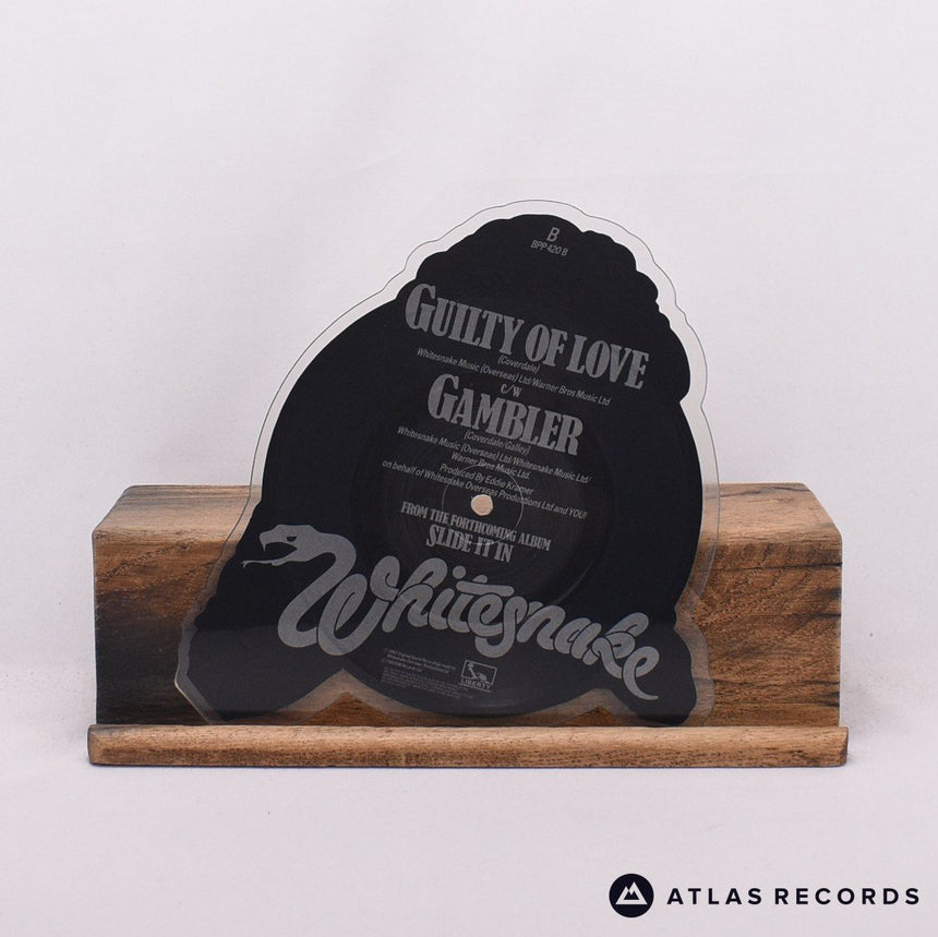 Whitesnake - Guilty Of Love - Picture Disc Shaped 7" Vinyl Record - EX
