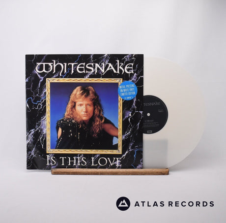 Whitesnake Is This Love 12" Vinyl Record - Front Cover & Record