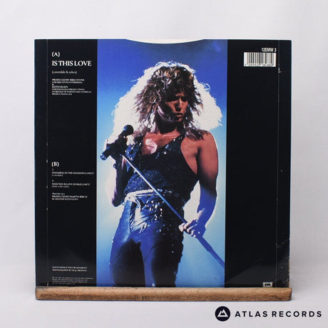 Whitesnake - Is This Love - White Limited Edition 12" Vinyl Record - VG+/EX