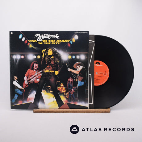 Whitesnake Live... In The Heart Of The City LP Vinyl Record - Front Cover & Record