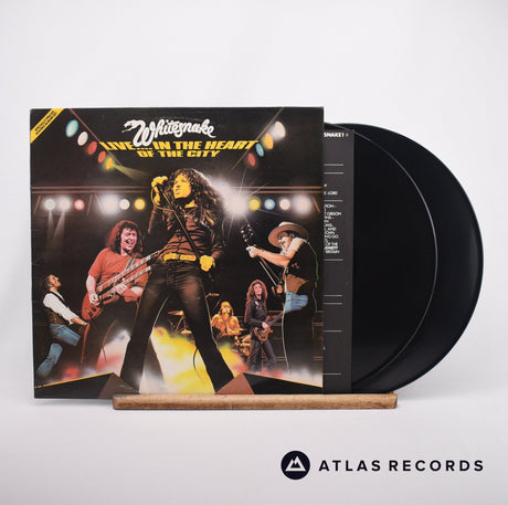 Whitesnake Live... In The Heart Of The City 2 x LP Vinyl Record - Front Cover & Record