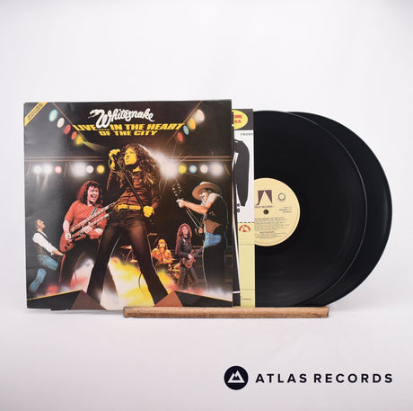Whitesnake Live... In The Heart Of The City 2 x LP Vinyl Record - Front Cover & Record