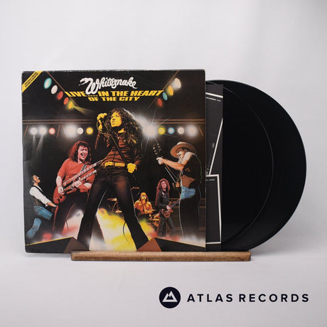 Whitesnake Live... In The Heart Of The City 2 x LP Vinyl Record - Front Cover & Record