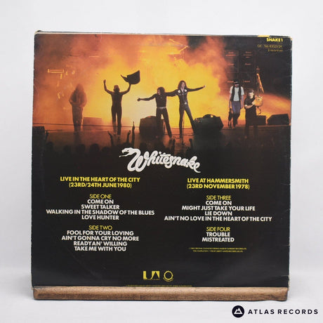 Whitesnake - Live... In The Heart Of The City - Double LP Vinyl Record - VG+/EX