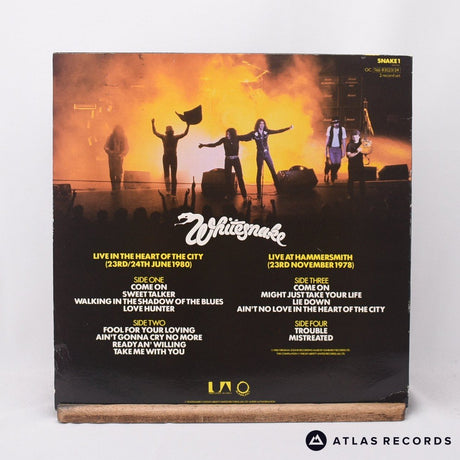 Whitesnake - Live... In The Heart Of The City - 2 x LP Vinyl Record - EX/EX