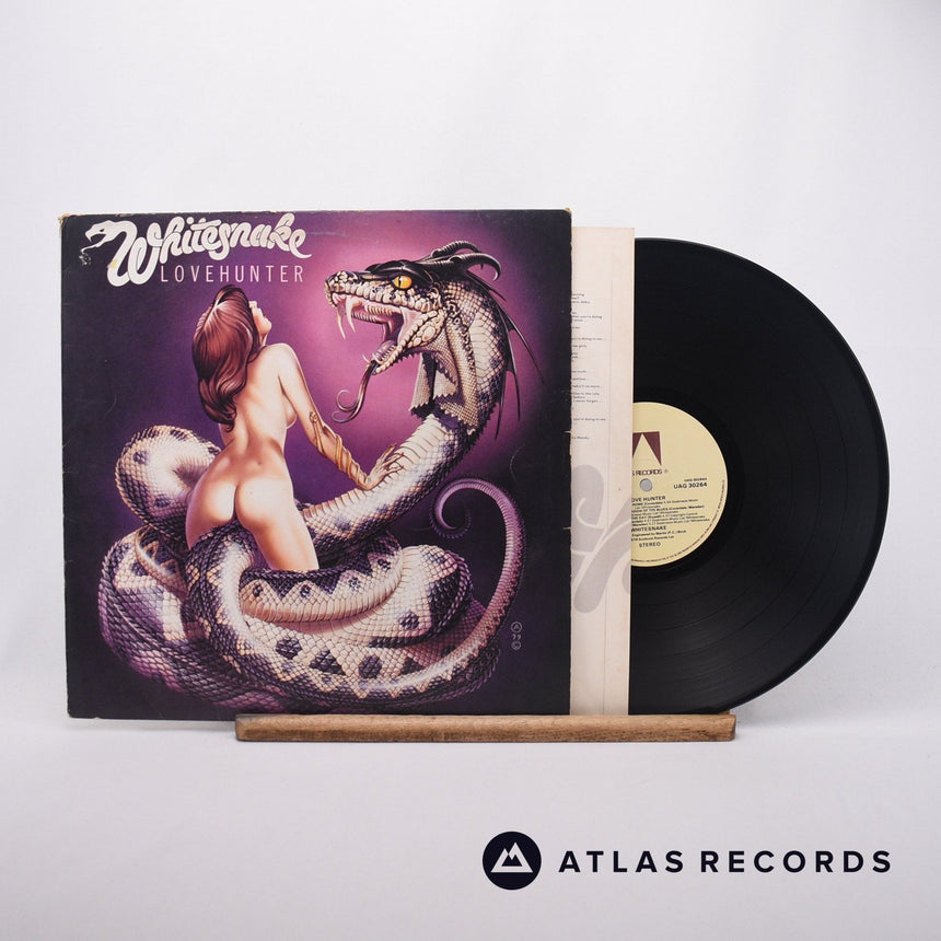 Whitesnake Lovehunter LP Vinyl Record - Front Cover & Record
