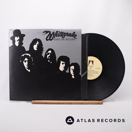 Whitesnake Ready An' Willing LP Vinyl Record - Front Cover & Record