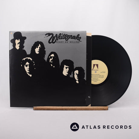 Whitesnake Ready An' Willing LP Vinyl Record - Front Cover & Record