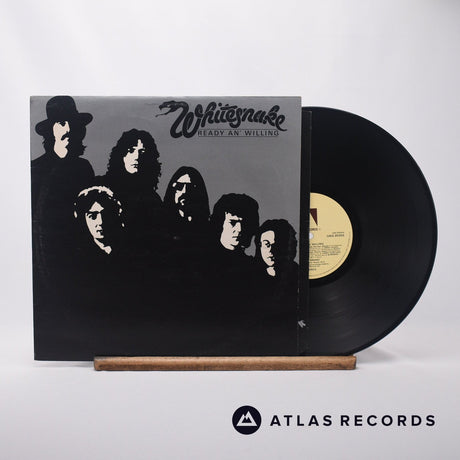 Whitesnake Ready An' Willing LP Vinyl Record - Front Cover & Record