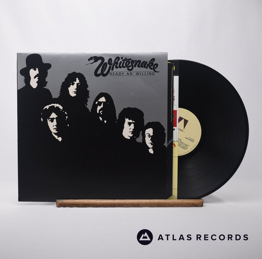 Whitesnake Ready An' Willing LP Vinyl Record - Front Cover & Record