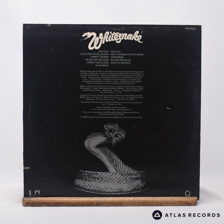 Whitesnake - Ready An' Willing - LP Vinyl Record - VG+/VG+