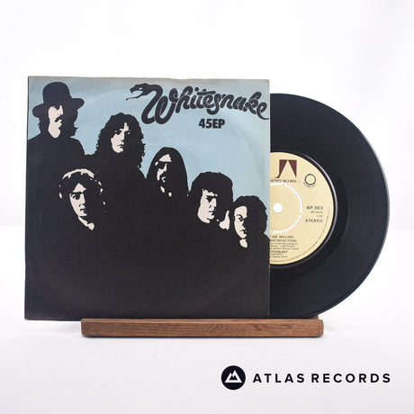 Whitesnake Ready An' Willing 7" Vinyl Record - Front Cover & Record