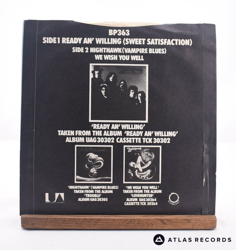Whitesnake - Ready An' Willing (Sweet Satisfaction) - 7" EP Vinyl Record - VG+/VG+