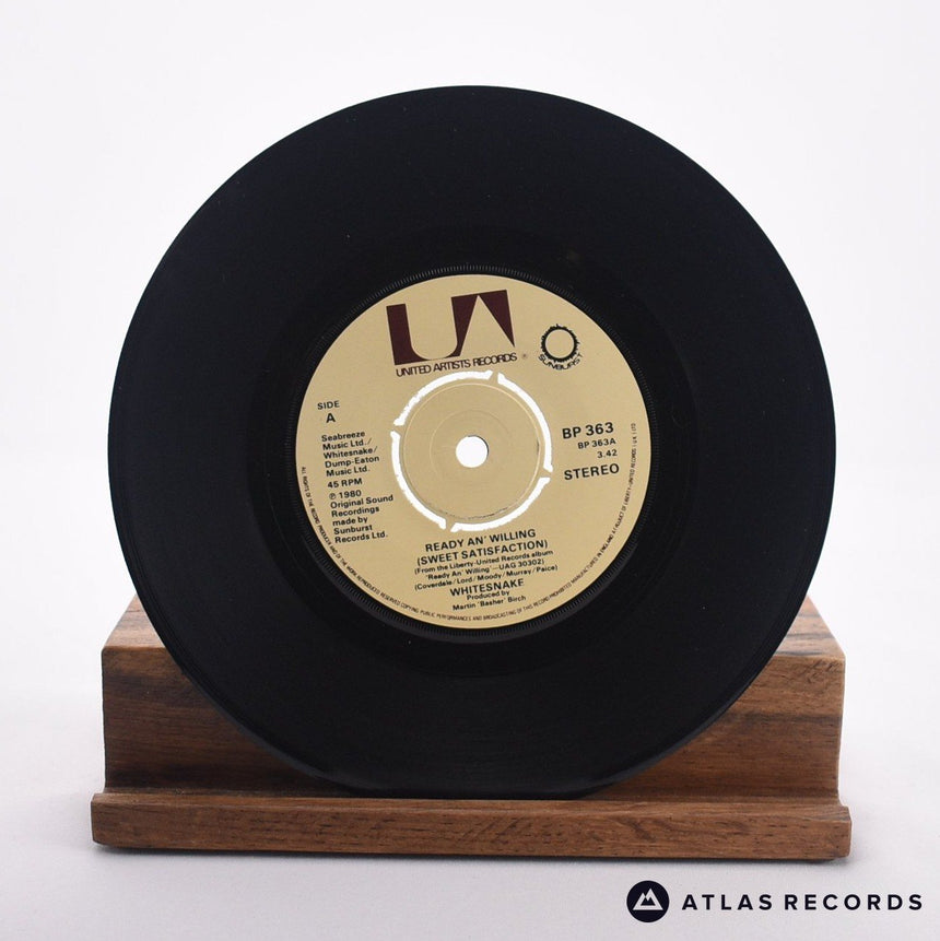 Whitesnake - Ready An' Willing - 7" EP Vinyl Record - VG+/EX