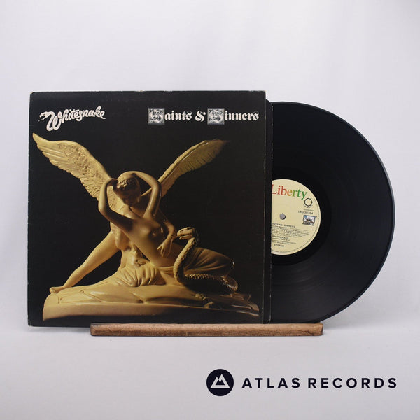 Whitesnake Saints & Sinners LP Vinyl Record EX/EX – Atlas Records