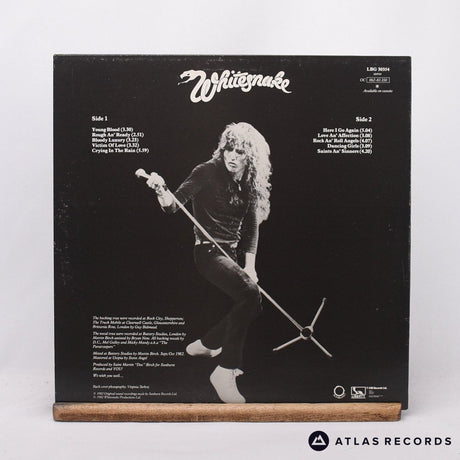 Whitesnake - Saints & Sinners - LP Vinyl Record - VG+/EX