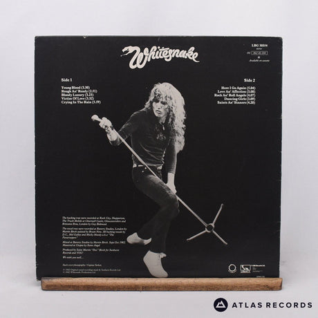 Whitesnake - Saints & Sinners - A-3U B-2U LP Vinyl Record - EX/EX