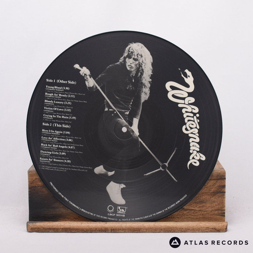 Whitesnake - Saints & Sinners - Picture Disc LP Vinyl Record - NM