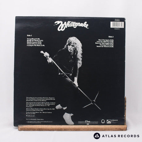 Whitesnake - Saints & Sinners - Reissue LP Vinyl Record - VG+/EX