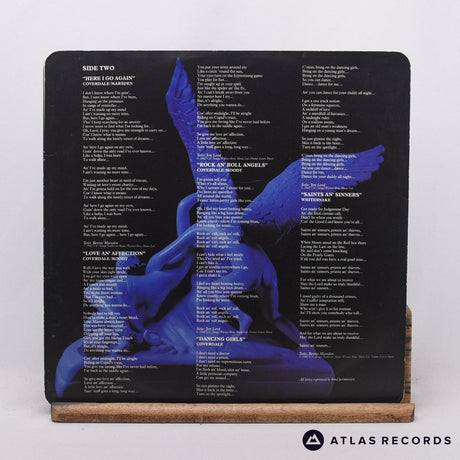 Whitesnake - Saints & Sinners - A-3U B-2U LP Vinyl Record - EX/EX