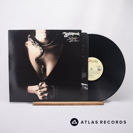 Whitesnake Slide It In LP Vinyl Record - Front Cover & Record