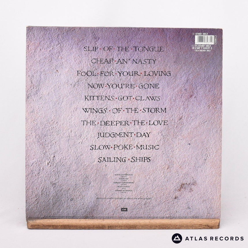 Whitesnake - Slip Of The Tongue - A-1 B-1 LP Vinyl Record - EX/VG+