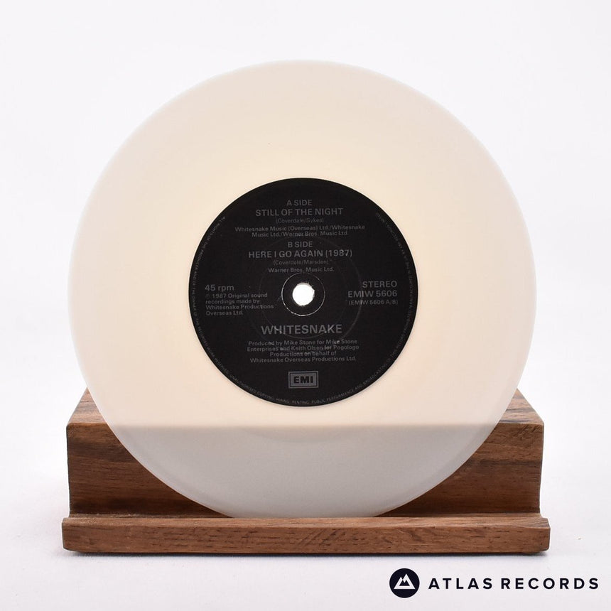 Whitesnake - Still Of The Night - White 7" Vinyl Record - EX
