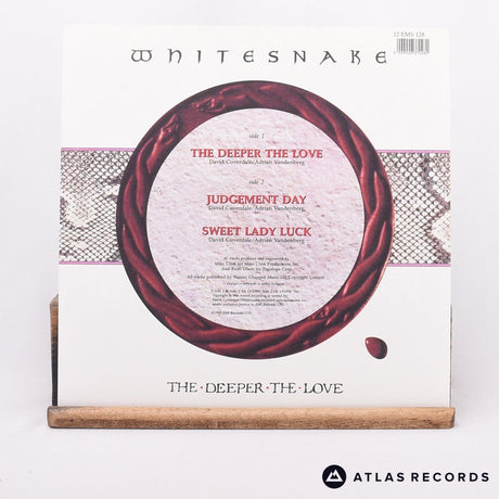 Whitesnake - The Deeper The Love - White Limited Edition 12" Vinyl Record - EX
