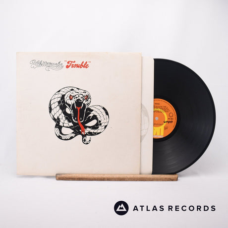 Whitesnake Trouble LP Vinyl Record - Front Cover & Record