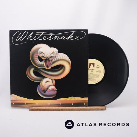 Whitesnake Trouble LP Vinyl Record - Front Cover & Record
