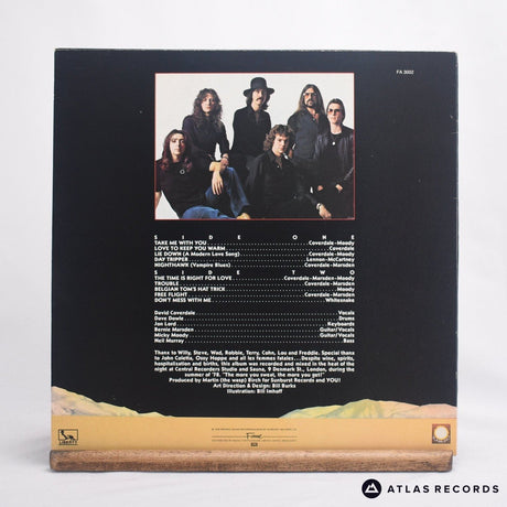 Whitesnake - Trouble - Reissue LP Vinyl Record - EX/EX