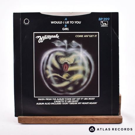 Whitesnake - Would I Lie To You - 7" Vinyl Record - VG+/EX