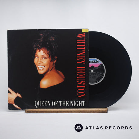 Whitney Houston Queen Of The Night 12" Vinyl Record - Front Cover & Record