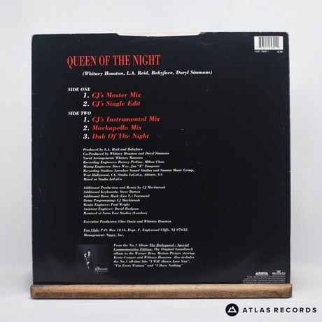 Whitney Houston - Queen Of The Night - 12" Vinyl Record - VG+/VG+