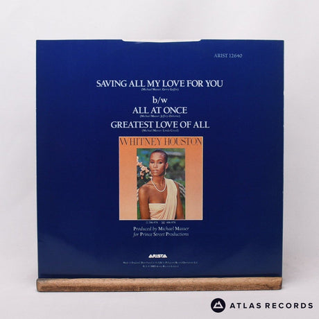 Whitney Houston - Saving All My Love For You - 12" Vinyl Record - VG+/VG+