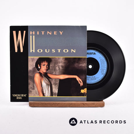 Whitney Houston Someone For Me 7" Vinyl Record - Front Cover & Record