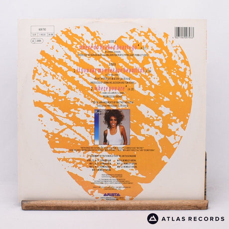 Whitney Houston - Where Do Broken Hearts Go - 12" Vinyl Record - EX/VG+