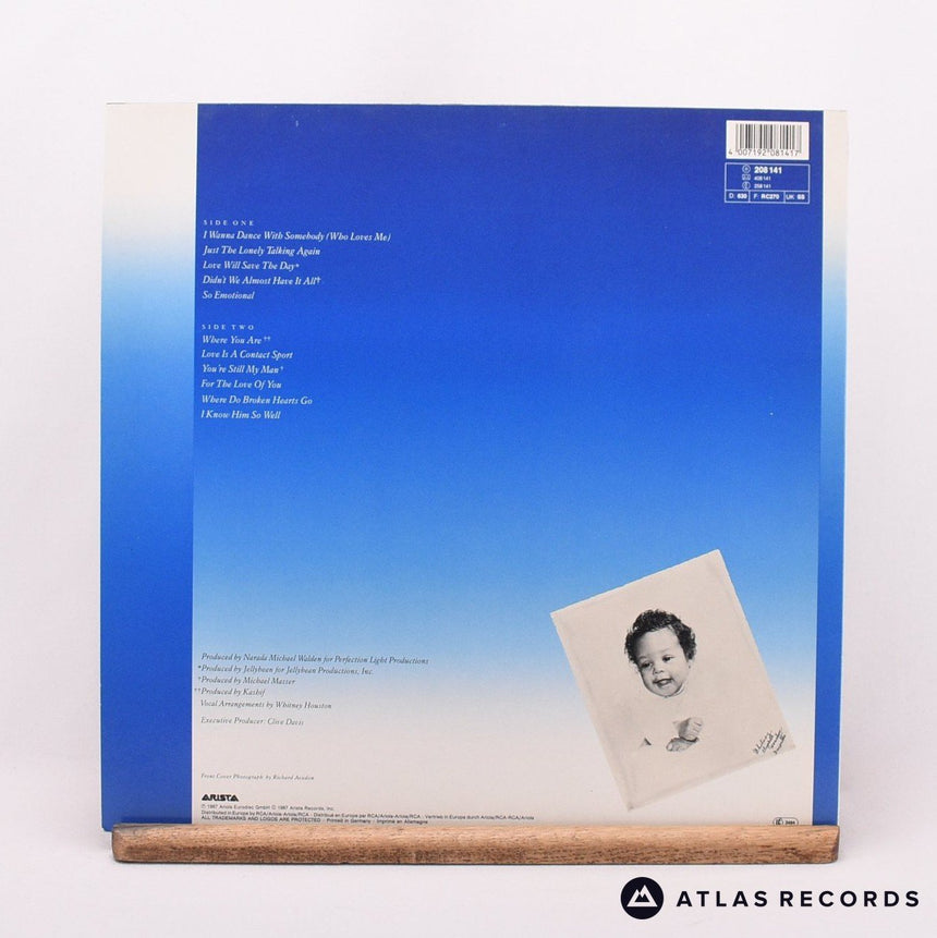 Whitney Houston - Whitney - LP Vinyl Record - EX/VG+
