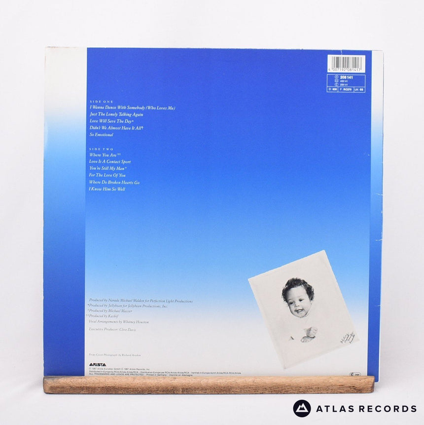 Whitney Houston - Whitney - LP Vinyl Record - EX/VG+