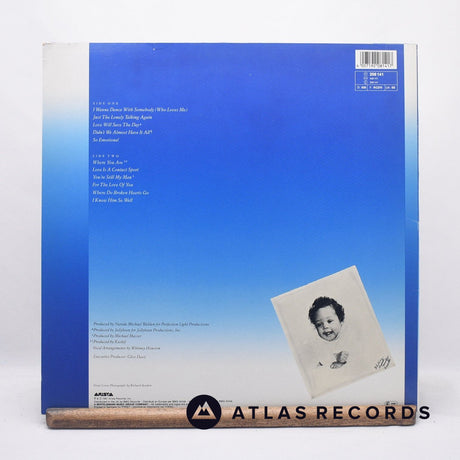 Whitney Houston - Whitney - A-7 B-4 LP Vinyl Record - NM/NM