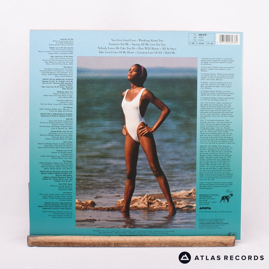 Whitney Houston - Whitney Houston - Reissue LP Vinyl Record - EX/EX