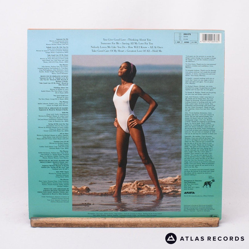 Whitney Houston - Whitney Houston - Reissue LP Vinyl Record - EX/EX