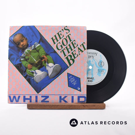 Whiz Kid He's Got The Beat 7" Vinyl Record - Front Cover & Record