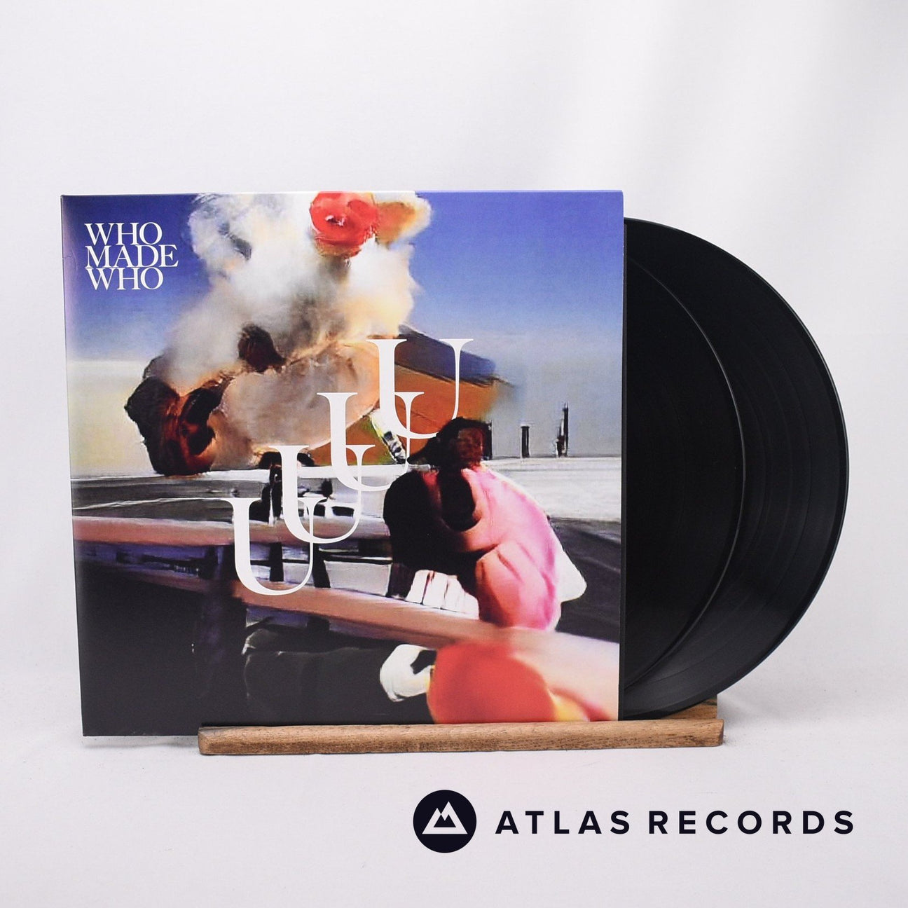 WhoMadeWho UUUU 2 x LP Vinyl Record - Front Cover & Record