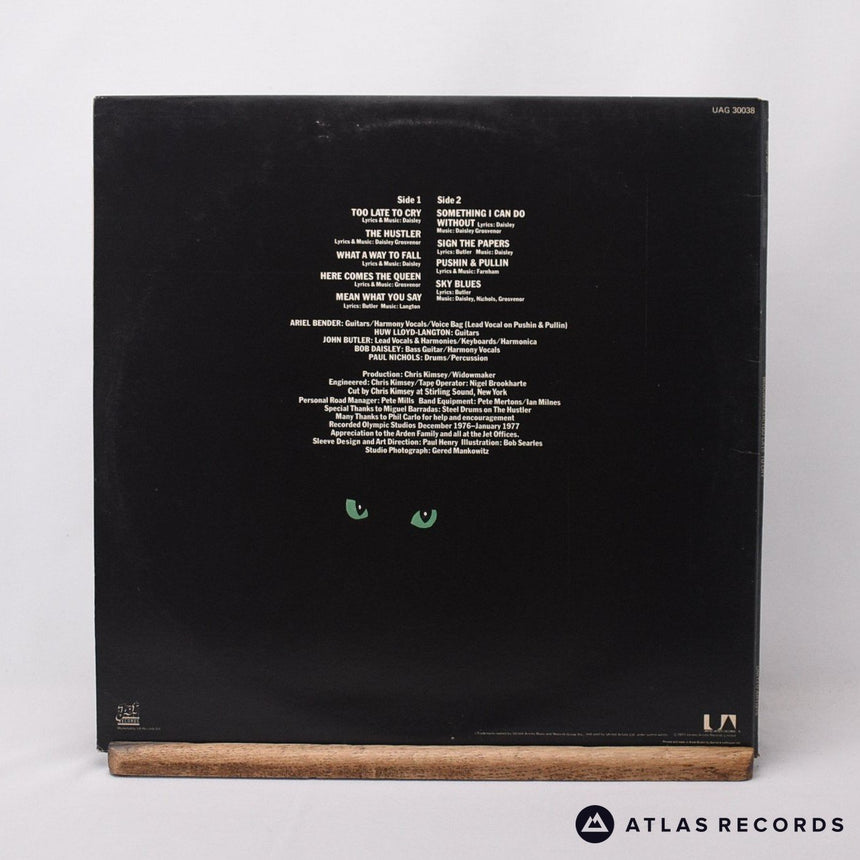 Widowmaker - Too Late To Cry - Gatefold LP Vinyl Record - VG+/EX