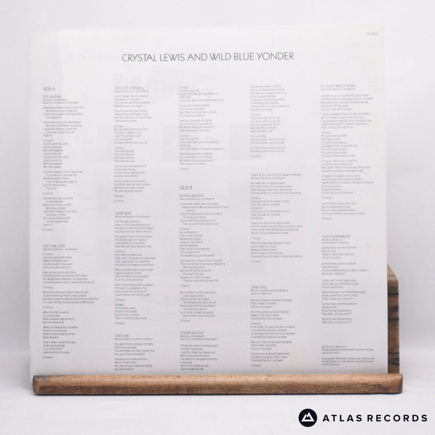 Wild Blue Yonder - Wild Blue Yonder - Lyric Sheet LP Vinyl Record - EX/EX