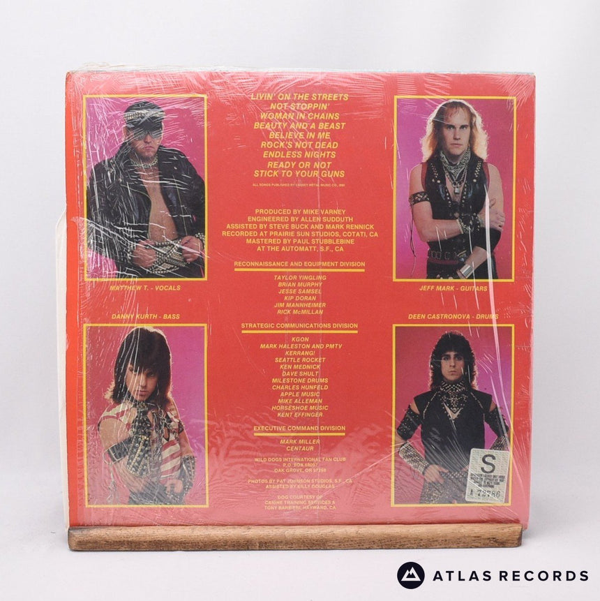 Wild Dogs - Man's Best Friend - Us A B LP Vinyl Record - EX/VG+