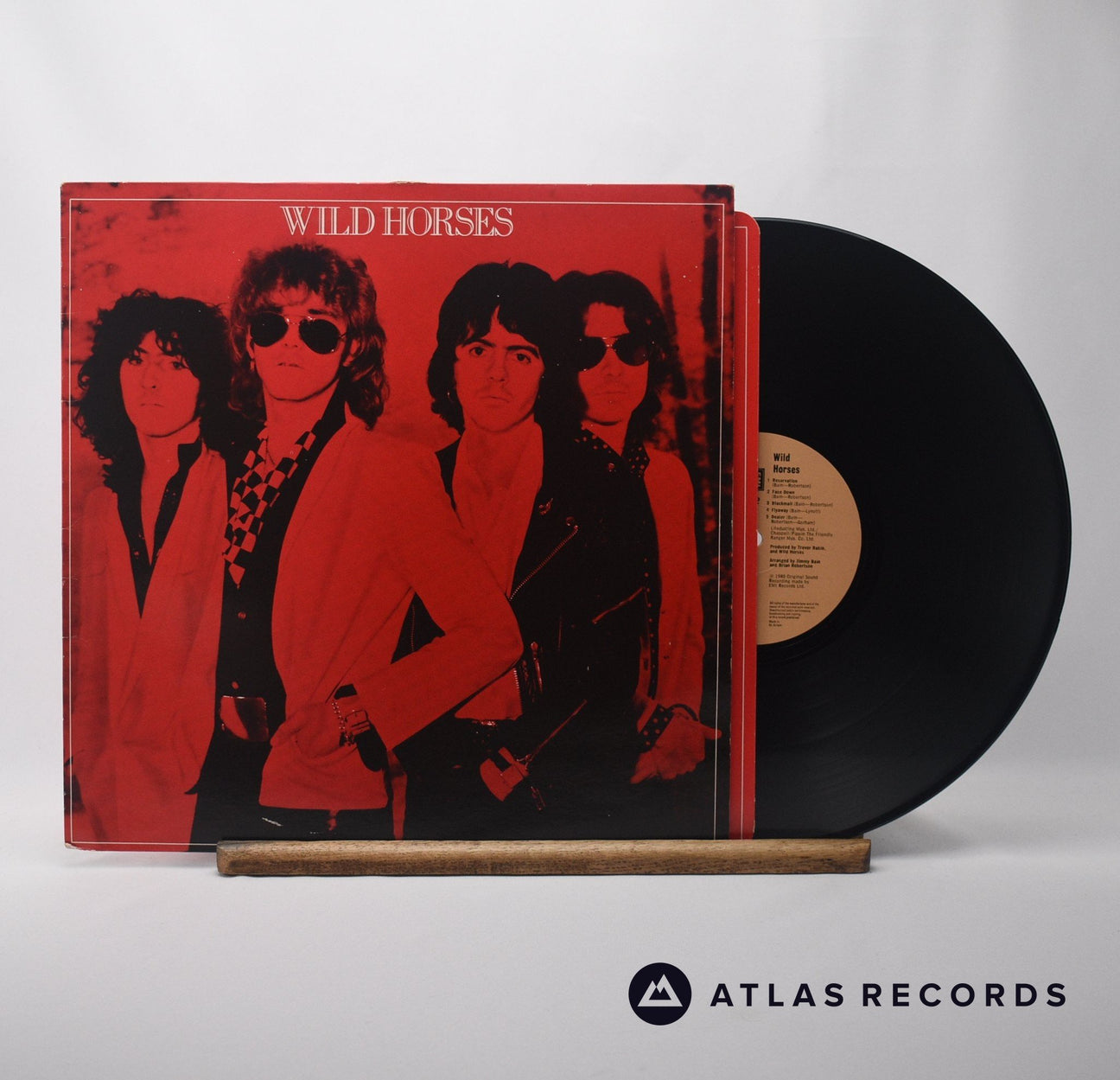 Wild Horses The First Album LP Vinyl Record - Front Cover & Record