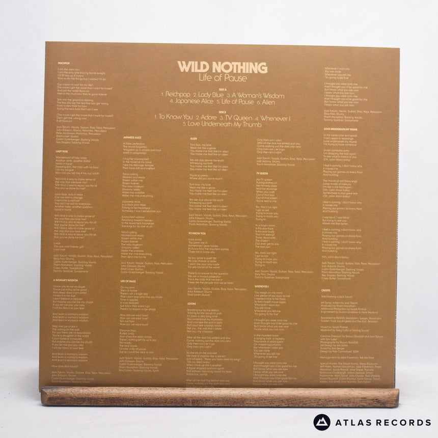 Wild Nothing - Life Of Pause - Silver LP Vinyl Record - NM/NM